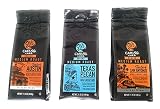 Cafe Ole Taste of Texas Ground Coffee Sampler 3 pack Taste of Austin, Texas Pecan, and Taste of San