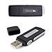 Produktbild SMARTEX | Digital Diktiergerät Mini Voice Recorder mit 8GB / 150 Stunden USB Audio - Mikrofon, Voice Recorder USB-Flash-Laufwerk 2 in 1
