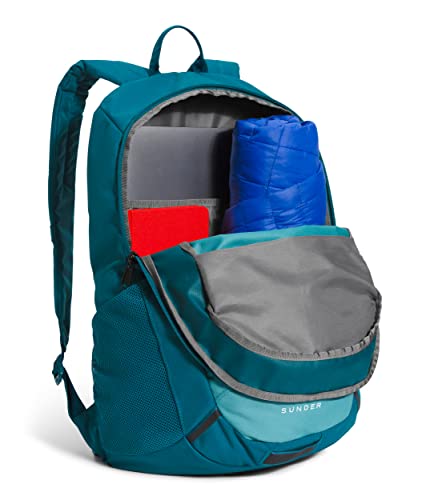 The North Face Sunder Mens Backpack Blue Coral/Reef Waters4