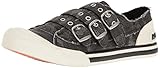 100 % Baumwolle Rocket Dog Damen Jolissa Modische Sneaker, schwarz, 40 EU