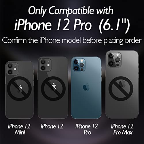 Shacoryze Front and Back Screen Protector for iPhone 12 Pro, Tempered Glass [Haptic Touch] Front and Rear Temper Film Premium HD Clarity Anti-Fingerprint/Scratch for iPhone 12 Pro (6.1 inch) — view 2
