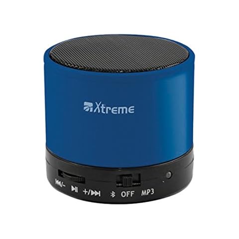Xtreme 33135B Altavoz Bluetooth Satinado con Ranura SD Cover