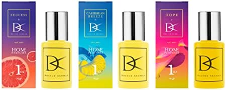 Doctor Aromas Premium Therapeutic Essential Oils Fragrance Scents Bottles Refills– Organic Aroma, Safe for Diffusers, Aromatherapy Lemon Lavender and Other Blends, 1 OZ (Endless Summer, 3-Pack)