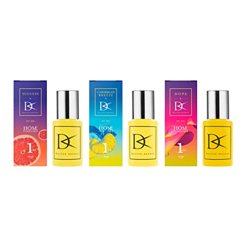 Doctor Aromas Premium Therapeutic Essential Oils Fragrance Scents Bottles Refills– Organic Aroma, Safe For Diffusers, Aromatherapy Lemon Lavender And Other Blends, 1 Oz (Endless Summer, 3-Pack) #TOP2