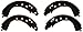Genuine Toyota 04495-35250 Brake Shoe Kit