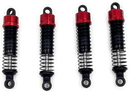 HobbyPlus HD Big Bore Oil Shock Set for HBP Juice Up 1/18 RC Rock Crawler Off-Road All Terrain RTR - Remote Control Car, RC Crawler Upgrade Parts 4pcs