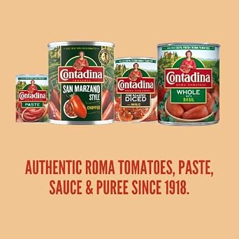 Contadina Diced Tomatoes, 14.5 oz (Pack of 12 Cans)