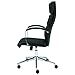 HON Executive Task Chair - High Back Leather Computer Chair for Office Desk, Black (VL105) (HVL105.SB11)