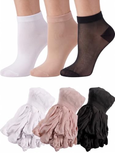 Image of Sintege 600 Pcs Try on Socks Disposable Nylon Socks