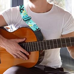 SUPVOX Ceintures De Sangle De Guitare Sangles De Guitare en Cuir Sangle D’épaule De Guitare Folk Remplacement pour… - Les Beatles, Paul McCartney, John Lennon, RIngo Starr, George Harrison SUPVOX Ceintures De Sangle De Guitare Sangles De Guitare en Cuir Sangle D'épaule De Guitare Folk Remplacement pour… – Image 6