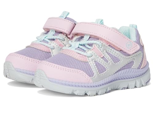 Stride Rite 360 Artin 4.0 Casual Shoe, Pink/Purple Leather Medium Width 11, Toddlers US