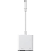 Microwoo USB C Camera Adapter, 2 in 1 PD Charging Splitter for iPhone,1Pack