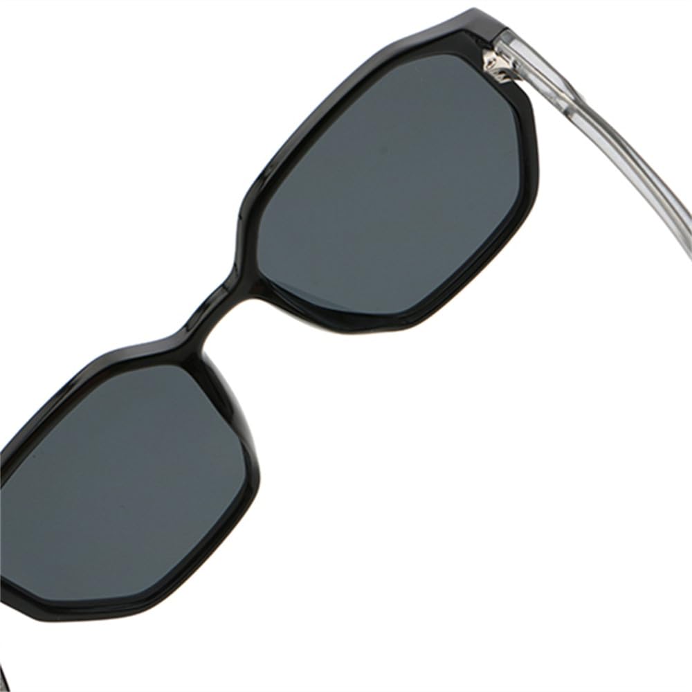 Polygon-Sonnenbrille für Herren, UV400-Acetat-Sonnenbrille für Damen