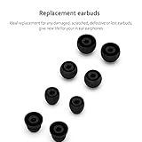 Aiivioll Replacement Silicone Eartips Earbuds Eargels Compatible for Beats by dr dre Powerbeats Pro Wireless Earphones (Black) - Image 2
