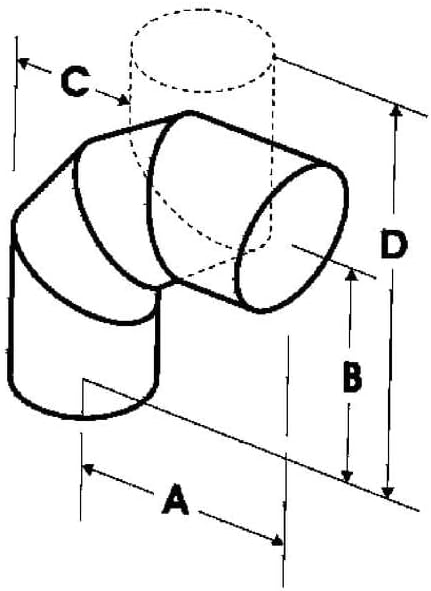 Ameri-Vent Adjustable Gas Vent, 4 Dia.