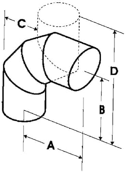 Ameri-Vent Adjustable Gas Vent, 4 Dia.