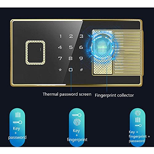 Système d'identification d'empreintes digitales lock digital et clavier électronique noir - 3