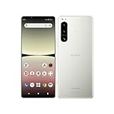 【整備済み品】SONY Xperia 5 IV OS種類：Android 12以上 販売時期：2022年秋モデル 画面サイズ：6.1インチ 内蔵メモリ：ROM 128GB RAM 8GB バッテリー容量：5000mAh (SO-54C(docomo版), エクリュホワイト)