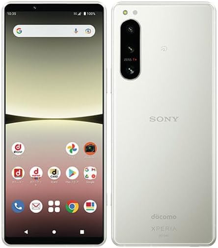 （04:00時点） 【整備済み品】SONY Xperia 5 IV OS種類：Android 12以上 販売時期：2022年秋モデル 画面サイズ：6.1インチ 内蔵メモリ：ROM 128GB RAM 8GB バッテリー容量：5000mAh (SO-54C(docomo版), エクリュホワイト)