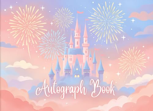 Princess Castle Autograph Book 2025, A Keepsake of Magical Memories for Kids: Capture Signatures, Photos, and Adventures with a Pastel Castle-Themed Memory Book for Girls