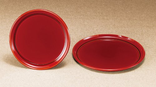 Amazon｜丸盆 M 春慶塗 27cm 25M30-3｜トレイ・盆 オンライン通販