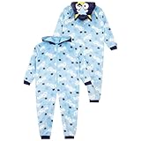 Bluey Boys Onesie With 3D Ears | Blue Fleece Onesie For Boys | 18-24 Months - Image 8