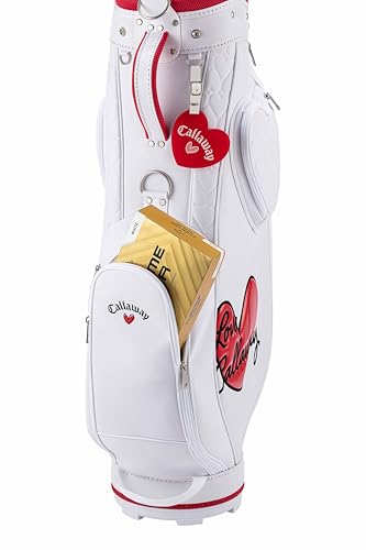 キャロウェイ(Callaway) キャディバッグ CRT LOVE CALLAWAY WHT 25 (カートタイプ 8.5型 46インチ対応 2.9kg 5分割) ホワイト レディス 5枚目