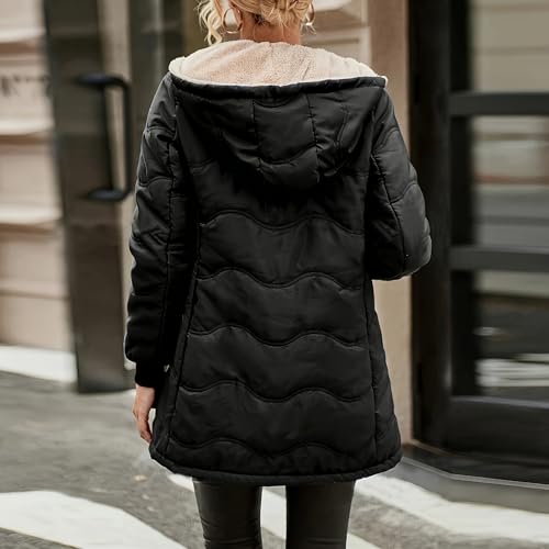 Blouson mode forme ondulée pour rester au chaud sans s'encombrer