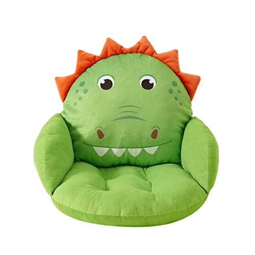 Unicorns & Robots Boys Dinosaur Kids Lounge Pillow With Blanket, Plush Animal Cozy Cushion, Playroom Furniture & Dino Room Decor, Ages 3+ #TOP2