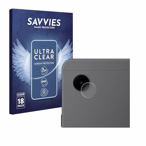 savvies Screen Protector for Samsung Galaxy Tab A9 LTE (ONLY Camera) Protection Film Clear 18-Pack