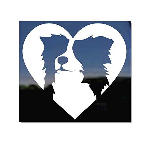 Love Border Collie | Nickerstickers® Vinyl Dog Window Decal Sticker #TOP23