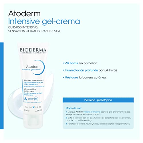 Atoderm Intensive gel crema cuidado diario pieles atópicas 75 ml - vue 6