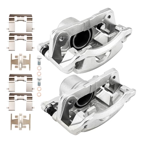 Image of PHILTOP Front Brake Caliper 19-B1461, 19-B1460 Compatible with 1997-2001 Honda CR-V, 1993-2001 Honda Prelude, 1991-1997 Honda Accord, 1995-1998 Honda Odyssey, 1997-1999 Acura CL, 1995-1998 Acura TL