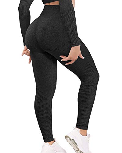 Women's Jenbou Seamless Workout Leggings with Butt Lifting, Tummy Control, and Compression Benefits