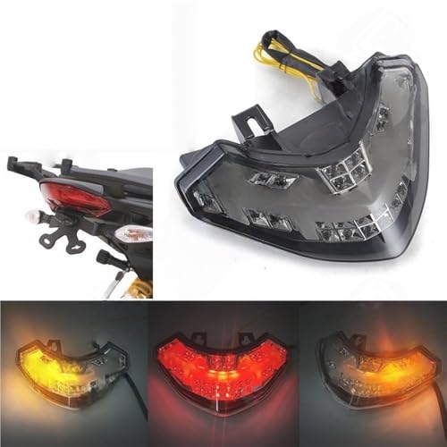 Luz trasera para Multistrada 1200 con intermitentes integrados 2010-2014 2