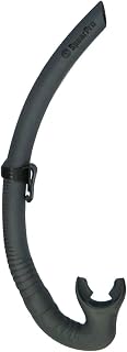 SpearPro Isla Snorkel for Snorkeling, Scuba Diving, Swimming- J Style - Multiple Colors