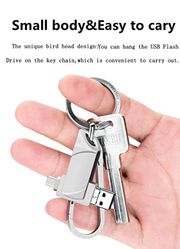 Dual Usb C Flash Drives 1Tb,Usb3.0 Thumb Drive With Type-C Port,Otg Zip Rives For Macbook Pro Faster Speed Usb C Memory Stick External Date Storage Drive For Android Phones,Computer,Ipad And Pc #TOP6