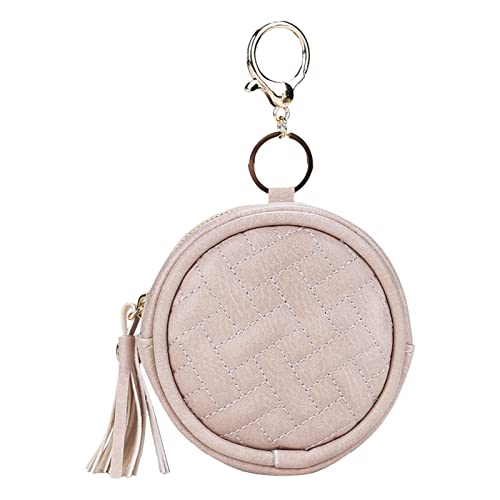 Rianpesn Pacifier Case with Clip | Pacifier Case for Diaper Bag - Binky Clip Bag Paci Pouch Container with Zipper for Boys Girls, Outdoor Travel Stroller Accessory Purse Fits All Pacifiers