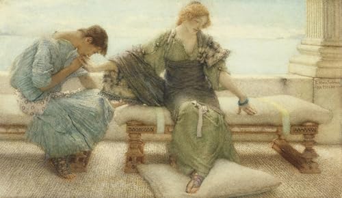 Pinturas famosas cuadro de Lawrence Alma Tadema lienzo decorativo de pared 60x90