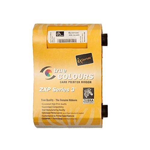 Cinta Zebra 800033-860 Negra Resina y Overlay para ZXP Series 3 miniatura 1