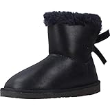  Botas australianas Azul Marino Conguitos con Lazo atras. (33, Azul Marino)