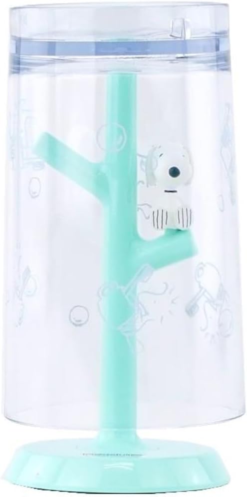 Hashy Top-in Gargle Cup & Stand Snoopy W&B PN-3519