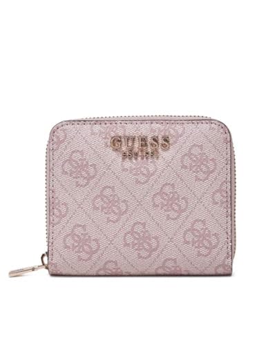 Guess Zamira Slg Zip Around Wallet S Orchid Logo