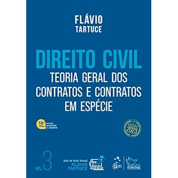 Capa do livro Direito Civil - Teoria Geral dos Contratos e Contratos em Espécie - Vol. 3