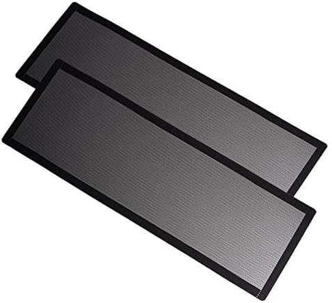 360mm Magnetic Fan Dust Mesh PVC Computer PC Case Filter Cover Black 2-Pack