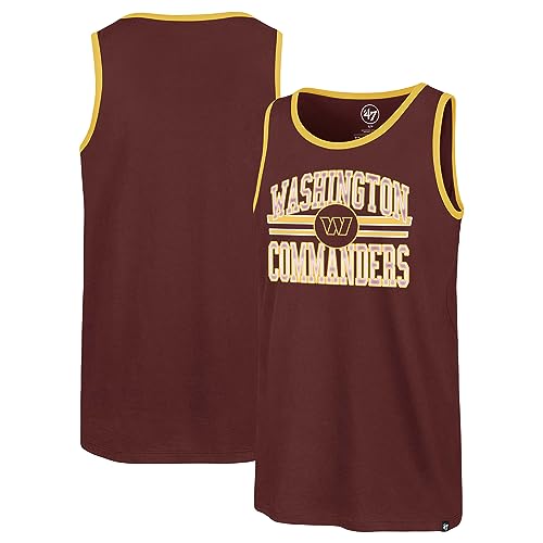47 Men's Burgundy Washington Commanders Winger Franklin Tank Top