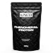 Produktbild Alphatier Proteinpulver Erdbeere 1 kg - Eiweißpulver mit 81% Protein - Strawberry Eiweißshake ohne Whey, Zucker + Laktose - Eiweiß Pulver 1000 g