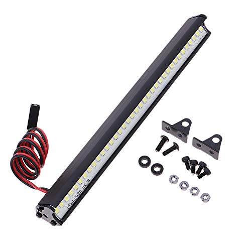 Preisvergleich Produktbild Klinkamz Superhelle LED Lichtleiste Dachleuchte Zubehör für Traxxas TRX4 SCX10 RC Crawler