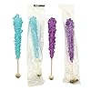 Unicorn Party Rock Crystal Candy Sticks | Unicorn Horns | 36 Count Assorted - Blueberry, Grape, Pink Cotton Candy, Original | Boone's Mill #4