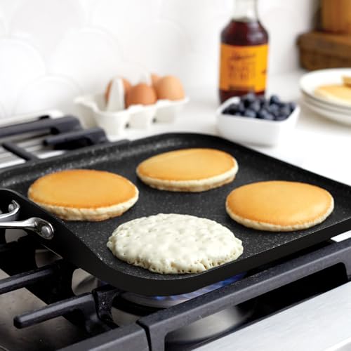 Nordic Ware Basalt Square Griddle, 11 Inch, Ceramic Nonstick by Nordic Ware - Used condition - Image 2